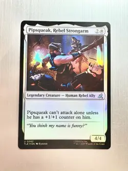 Pipsqueak, Rebel Strongarm - 82 - MTG Avatar: The Last Airbender -Uncommon -FOIL - Image 1