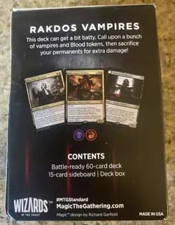 Magic The Gathering Challenger Deck - RAKDOS VAMPIRES- New/Sealed - Image 2