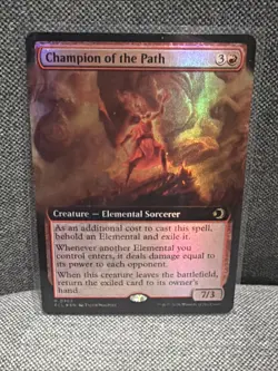 Champion of the Path (Extended Art) Lorwyn Eclipsed Foil - Image 1