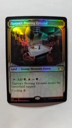 1x Foil Showcase Ziatora's Proving Ground NM Streets of New Capenna NM - Image 1