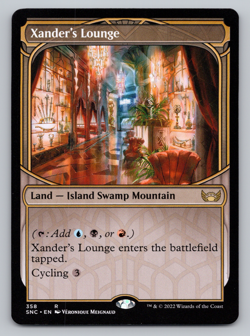 Xander's Lounge Land Showcase - Streets of New Capenna - MTG - Image 1
