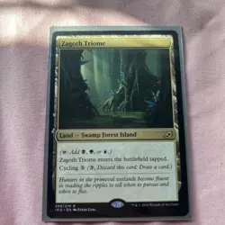 Zagoth Triome Ikoria: Lair of Behemoths Regular Lightly Played - Image 1