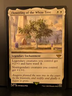 Lord of the Rings FLOWERING OF THE WHITE TREE (Lightly Played, NM) - Image 1
