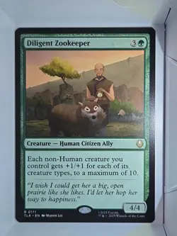 Diligent Zookeeper - R171 - MTG - Avatar: The Last Airbender (TLA) - Image 1