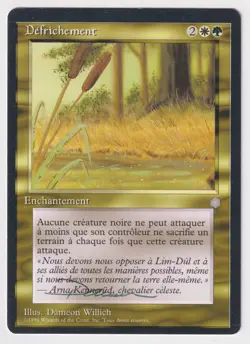 Miscut Signed French Reclamation Proof MP Ice Age Artist Dameon Willich MTG AP! - Image 1