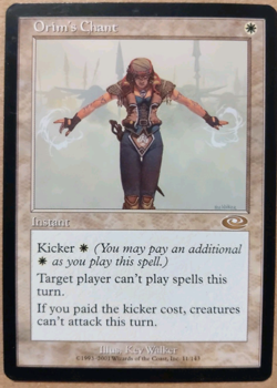 Orim’s Chant - Planeshift - MTG LP+ | Legacy Combo / Silence Effect - Image 1