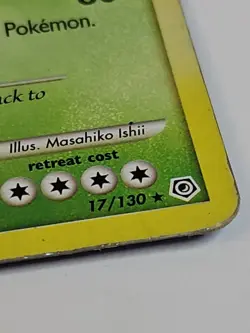 Pokemon TCG Torterra Holo Rare Diamond & Pearl 17/130 Cosmos - PLAYED - Image 4