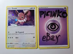 Pokemon - Eevee - SWSH127 - Black Star Promo - Holo - NM - Image 1
