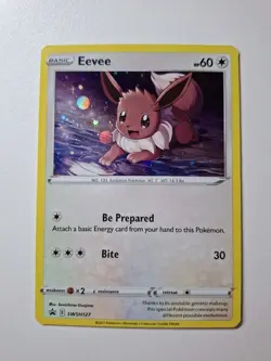 Pokemon - Eevee - SWSH127 - Black Star Promo - Holo - NM - Image 2