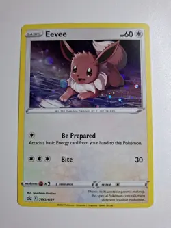 Pokemon - Eevee - SWSH127 - Black Star Promo - Holo - NM - Image 4