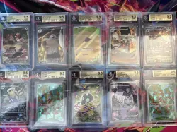 Pokemon Tcg 10x Graded Gem Mint Lot Bgs 9.5 All Art Rares Lot#18 - Image 1