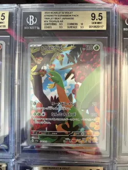 Pokemon 10x Graded Beckett Lot All Art Rares Lot#19 - Image 3