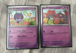 Drifloon 005 & Driftblim 006: Mega Evolution Promos Pokemon, Tcg - Get Both - Image 1