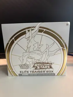 POKEMON BRILLIANT STARS ELITE TRAINER BOX ETB NEW FACTORY SEALED SWORD & SHIELD - Image 1