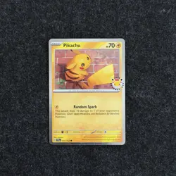 Pikachu 051 /162 Stamped 2026 Pokemon Day 30 Promo TCG With Coin - Image 3