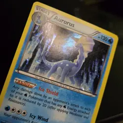 Pokemon TCG - AURORUS - 26/111 - COSMOS HOLO PROMO - XY: FURIOUS FISTS 2014 - LP - Image 3