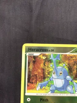 Pokemon Cards: Diamond and Pearl Reverse Holo: Heracross 28/130 - Image 3