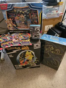 Pokemon TCG: Mega Charizard X ex Ultra-Premium Collection Sealed+Bundle See Desc - Image 1