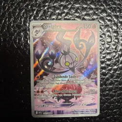 Skelabra Pokemon Karte 103/086 Weisse Flammen Deutsch NM WHT Perfekter Zustand - Image 3