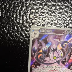 Skelabra Pokemon Karte 103/086 Weisse Flammen Deutsch NM WHT Perfekter Zustand - Image 5