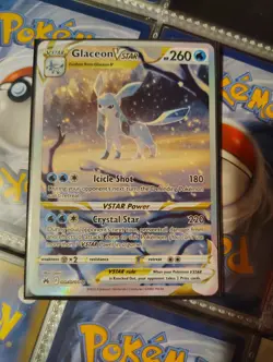 Pokemon Glaceon VSTAR GG40/GG70 Crown Zenith: Galarian Gallery Ultra Rare Holo - Image 1