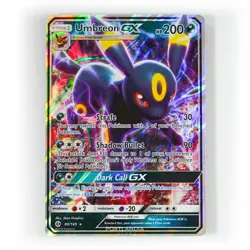 Pokemon - Umbreon GX - 80/149 - SM Sun & Moon - Half Art Card - Image 1