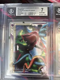 Pokemon 10x Graded Lot Beckett Graded Vintage Banned Lot #17 - Image 3