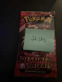 (VERY HEAVY) 22.58g Pokemon TCG Destined Rivals Booster Pack (SEALED)✅ - Image 4