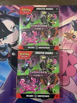 Pokemon TCG Shrouded Fable Booster Bundle Lot of 2 New/Sealed - 12 Packs - Image 1