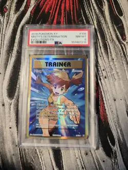 2016 Pokemon XY Evolutions Misty's Determination Full Art Holo PSA 8 #108 - Image 1