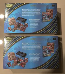 Pokemon TCG - Mega Charizard X ex Ultra Premium Collection - LOT OF 2 - Sealed - Image 2
