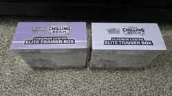 Pokemon Center Exclusive Chilling Reign : Elite Trainer Box ETB Set of 2 SEALED - Image 3