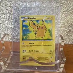 Pokemon Card - Pikachu XY 42/146 - Holo - Movie Promo - Factory Sealed - Image 1