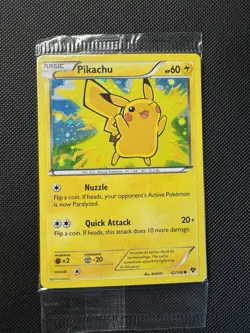 Pikachu - 42/146 - XY Movie Promo - Sealed Holo Promo - Pokemon Card - Image 1