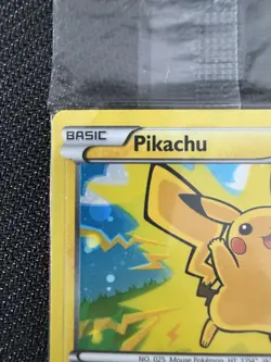 Pokemon Pikachu XY Card 42/146 Holo Movie Promo, Factory Sealed - Image 5