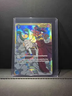 Sogeking OP03-122 SECRET RARE One Piece PILLARS OF STRENGTH English. NM - Image 1