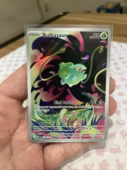 Bulbasaur 133/132 - Illustration Rare IR - Mega Evolution - Pokemon TCG NM (3) - Image 1