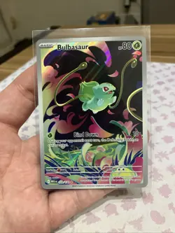 Bulbasaur 133/132 - Illustration Rare IR - Mega Evolution - Pokemon TCG NM (2) - Image 1