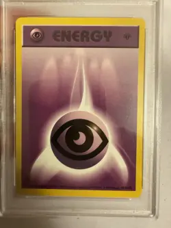 1999 Pokemon 1st Edition Shadowless Psychic Energy Base Set 101/102 - PSA 9 Mint - Image 3
