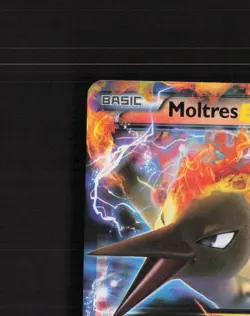 Moltres EX 14/135 Plasma Storm Ultra Rare Holo Pokemon Card MP - Image 3