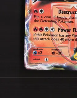 Moltres EX 14/135 Plasma Storm Ultra Rare Holo Pokemon Card MP - Image 5