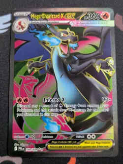 Mega Charizard X ex 109/094 Me02: Phantasmal Flames Pokemon TCG UR Holo NM 🔥🔥2 - Image 1