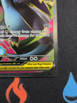 Mega Charizard X ex 109/094 Me02: Phantasmal Flames Pokemon TCG UR Holo NM 🔥🔥2 - Image 5
