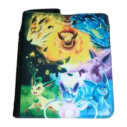 Pokemon Eevee Eeveelutions Card Binder TCG 9 Pockets 50 Sleeves Holds 900 cards - Image 2