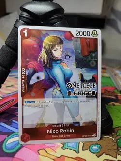 One Piece Card Game - Nico Robin OP05-010 UC English [Judge Stamp] - Image 1