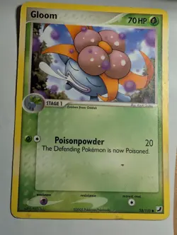 Gloom 58/115 - EX Unseen Forces Pokemon TCG CCG Card - Image 1