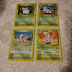 15 Card Pokemon Lot - Nido (Nidoran, Nidorino, Nidoking, Nidorina, Nidoqueen) - Image 2