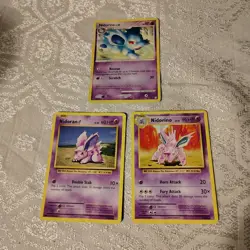 15 Card Pokemon Lot - Nido (Nidoran, Nidorino, Nidoking, Nidorina, Nidoqueen) - Image 3