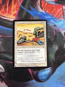 Wrath of God Portal White Rare MAGIC THE GATHERING CARD - Image 1
