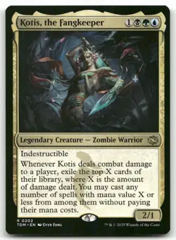 Kotis, the Fangkeeper #202 MTG Tarkir TDM NM X1 - Image 1